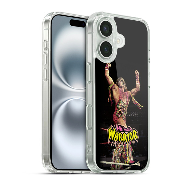 WWE The Ultimate Warrior Corner Ring Soft Gel Case for Apple iPhone 16 & MagSafe