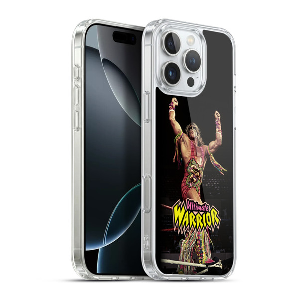 WWE The Ultimate Warrior Corner Ring Soft Gel Case for Apple iPhone 16 Pro Max & MagSafe