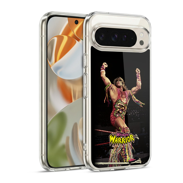 WWE The Ultimate Warrior Corner Ring Soft Gel Case for Google Pixel 9 / Pixel 9 Pro
