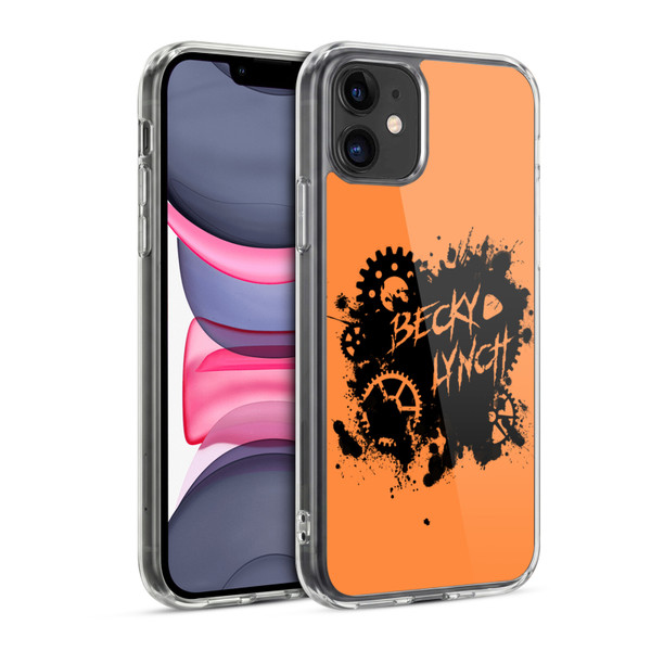 WWE Superstars 9 Becky Lynch Relent-lass Soft Gel Case for Apple iPhone 11