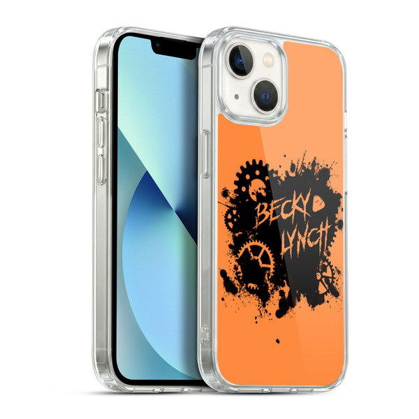WWE Superstars 9 Becky Lynch Relent-lass Soft Gel Case for Apple iPhone 13