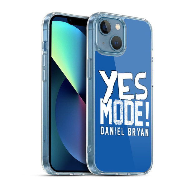 WWE Superstars 9 Daniel Bryan Yes Mode Soft Gel Case for Apple iPhone 13 Mini & MagSafe