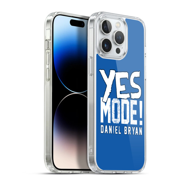 WWE Superstars 9 Daniel Bryan Yes Mode Soft Gel Case for Apple iPhone 13 Pro Max & MagSafe