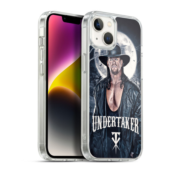 WWE Undertaker Graphics The Undertaker Soft Gel Case for Apple iPhone 14 Plus & MagSafe