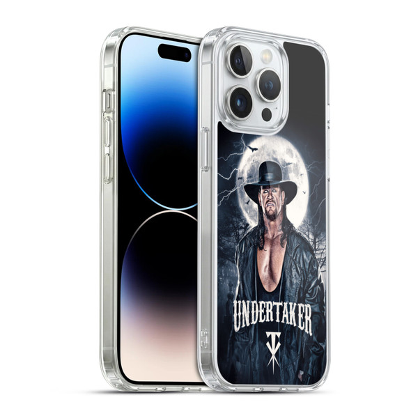 WWE Undertaker Graphics The Undertaker Soft Gel Case for Apple iPhone 14 Pro Max & MagSafe