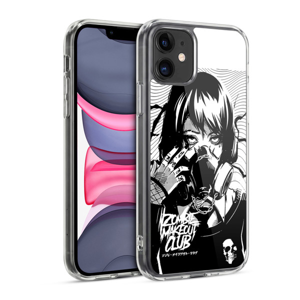 Zombie Makeout Club Art Facepiece Soft Gel Case for Apple iPhone 11