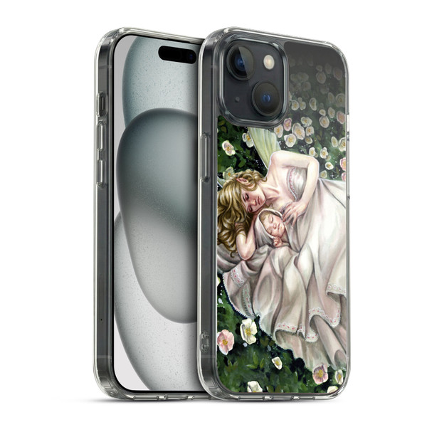 Selina Fenech Fairies Sleepy Spring Soft Gel Case for Apple iPhone 15 & MagSafe