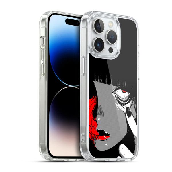 Zombie Makeout Club Art Eye Soft Gel Case for Apple iPhone 14 Pro & MagSafe