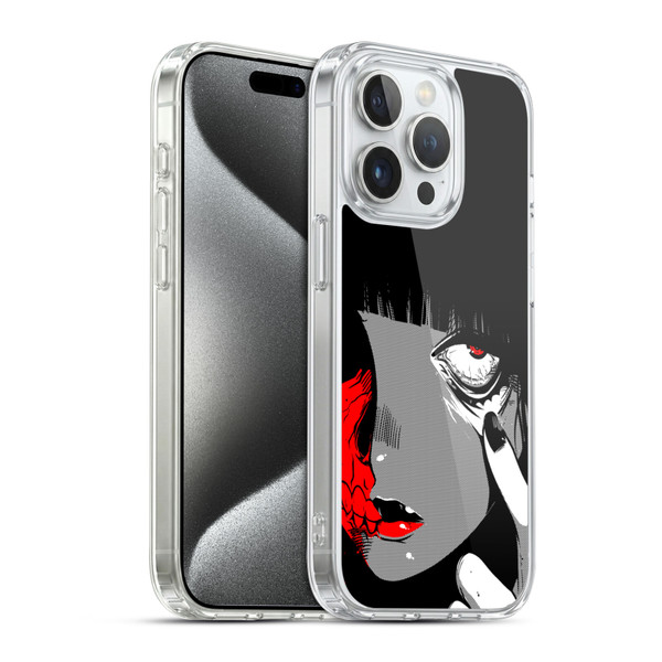 Zombie Makeout Club Art Eye Soft Gel Case for Apple iPhone 15 Pro & MagSafe
