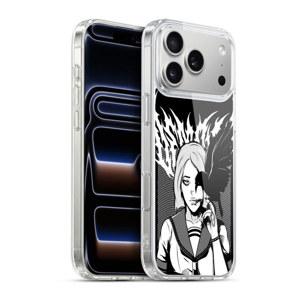 Zombie Makeout Club Art Crow Soft Gel Case for Apple iPhone 17 Pro Max