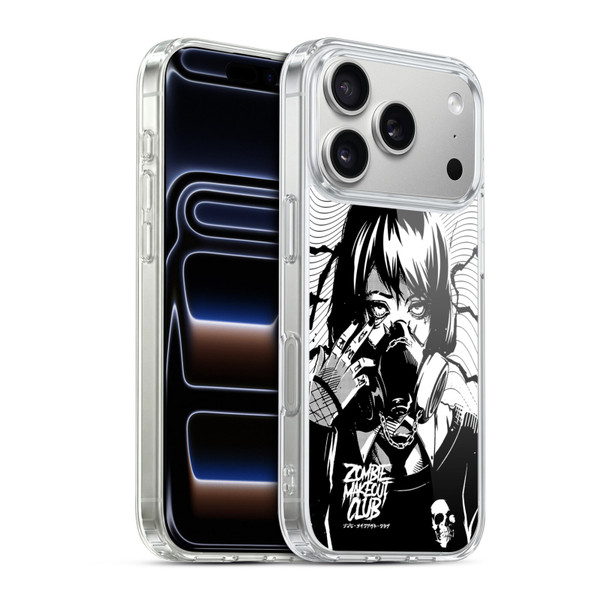 Zombie Makeout Club Art Facepiece Soft Gel Case for Apple iPhone 17 Pro