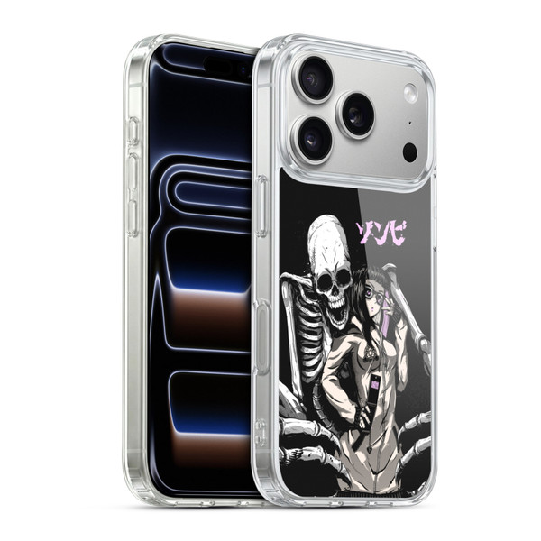 Zombie Makeout Club Art Stop Drop Selfie Soft Gel Case for Apple iPhone 17 Pro