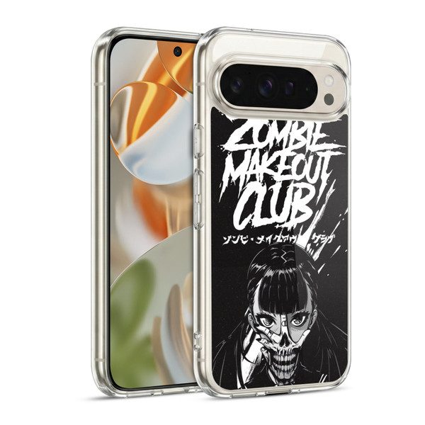 Zombie Makeout Club Art Face Off Soft Gel Case for Google Pixel 9 / Pixel 9 Pro
