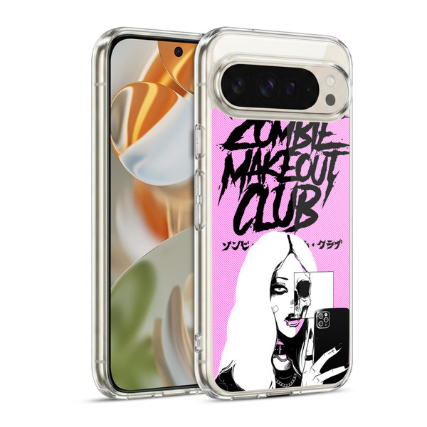 Zombie Makeout Club Art Selfie Skull Soft Gel Case for Google Pixel 9 / Pixel 9 Pro