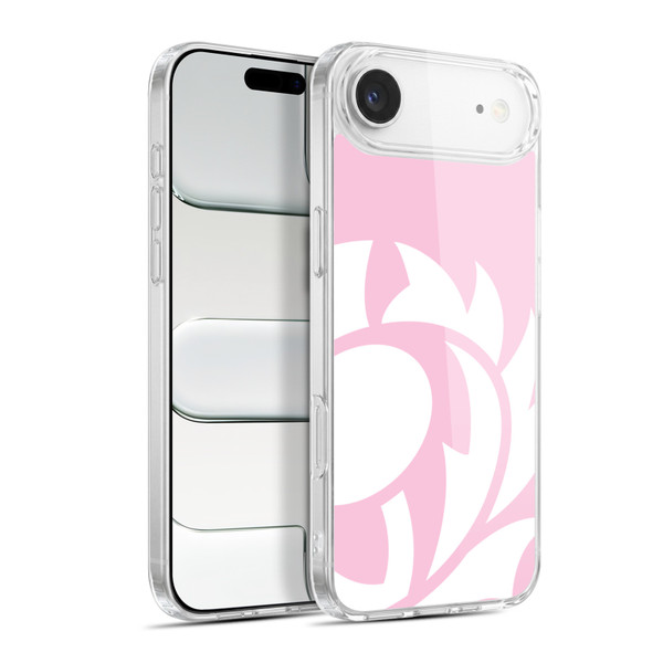 Scotland Rugby Oversized Thistle Salmon Pink Soft Gel Case for Apple iPhone 17 Air