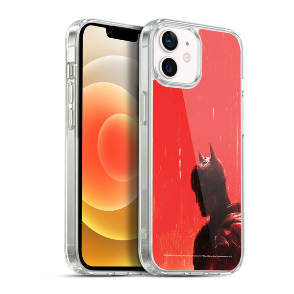 The Batman Neo-Noir Graphics Rain Soft Gel Case for Apple iPhone 12 / iPhone 12 Pro & MagSafe