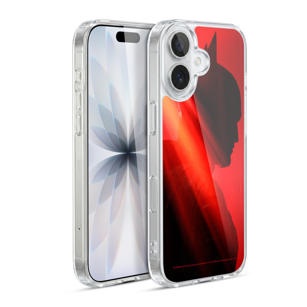 The Batman Neo-Noir Graphics Silhouette Soft Gel Case for Apple iPhone 17