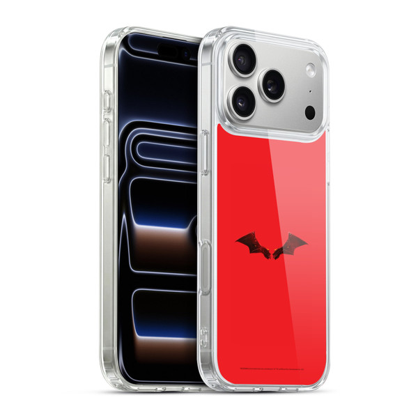 The Batman Neo-Noir Graphics Logo Soft Gel Case for Apple iPhone 17 Pro Max