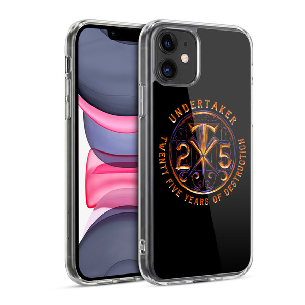 WWE Undertaker 25 Years Destruction Soft Gel Case for Apple iPhone 11