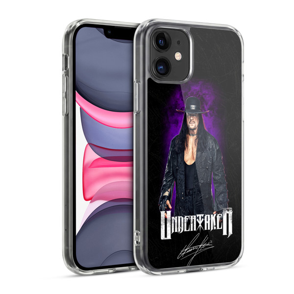 WWE Undertaker Image Soft Gel Case for Apple iPhone 11