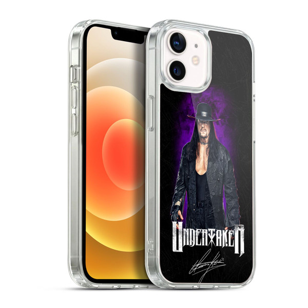 WWE Undertaker Image Soft Gel Case for Apple iPhone 12 / iPhone 12 Pro & MagSafe