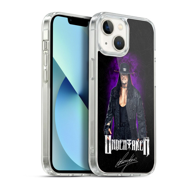WWE Undertaker Image Soft Gel Case for Apple iPhone 13