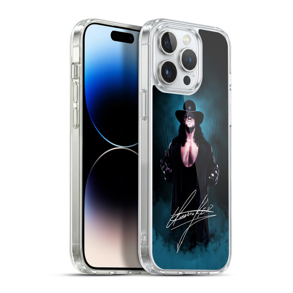 WWE Undertaker Deadman Signature Soft Gel Case for Apple iPhone 13 Pro Max & MagSafe