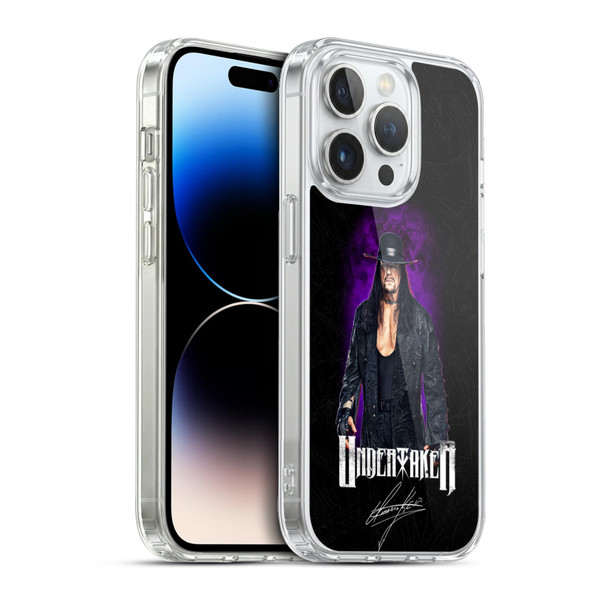 WWE Undertaker Image Soft Gel Case for Apple iPhone 13 Pro & MagSafe