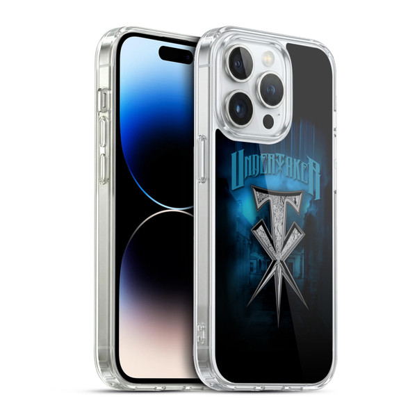 WWE Undertaker Stone Cross Soft Gel Case for Apple iPhone 13 Pro & MagSafe