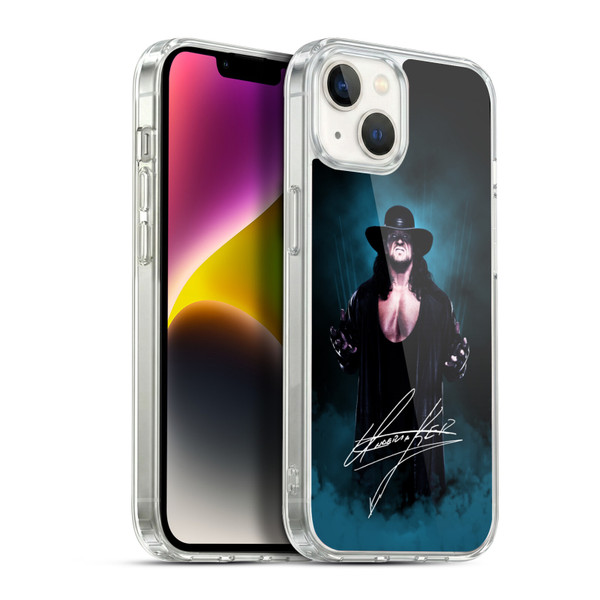 WWE Undertaker Deadman Signature Soft Gel Case for Apple iPhone 14 Plus & MagSafe