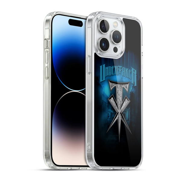 WWE Undertaker Stone Cross Soft Gel Case for Apple iPhone 14 Pro Max & MagSafe