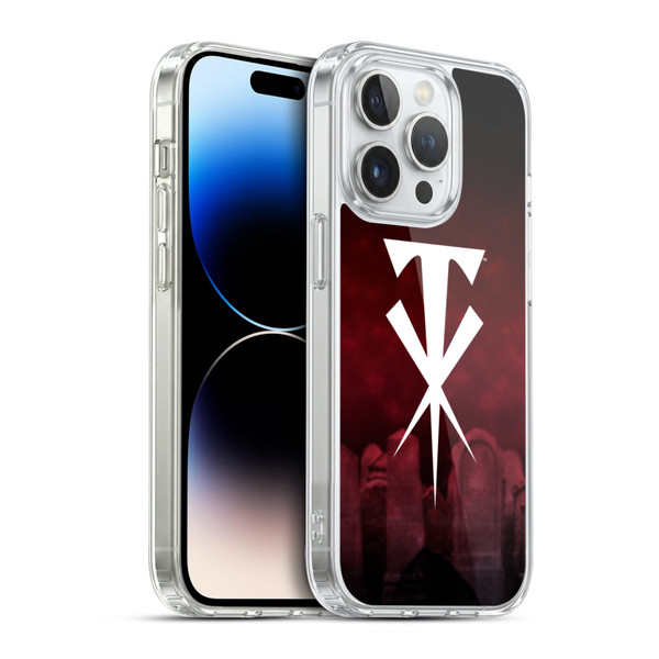 WWE Undertaker Cross Soft Gel Case for Apple iPhone 14 Pro & MagSafe