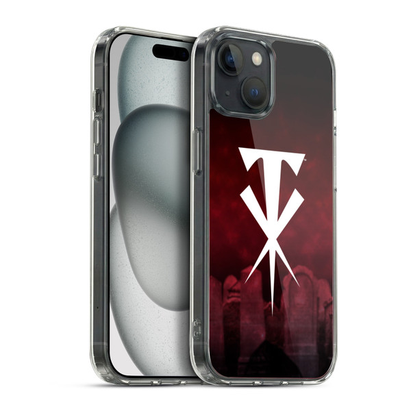 WWE Undertaker Cross Soft Gel Case for Apple iPhone 15 Plus & MagSafe