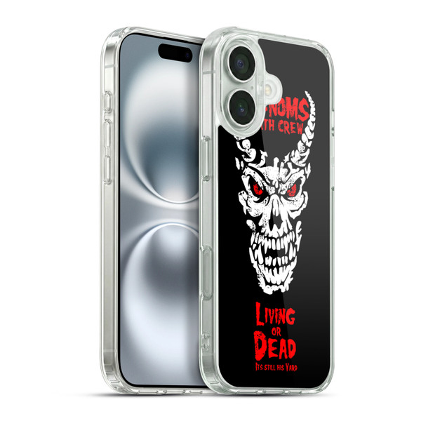 WWE Undertaker Phenom's Death Crew Soft Gel Case for Apple iPhone 16 Plus & MagSafe