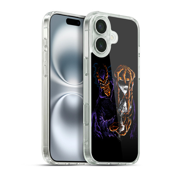 WWE Undertaker Sands Of Time Soft Gel Case for Apple iPhone 16 Plus & MagSafe