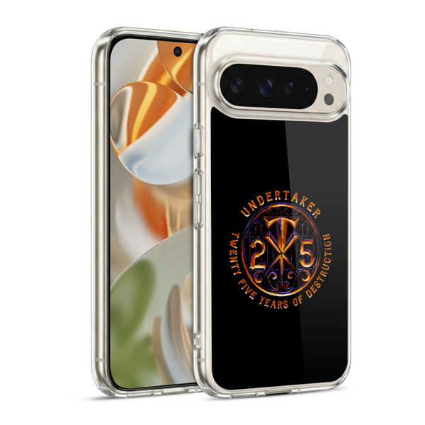 WWE Undertaker 25 Years Destruction Soft Gel Case for Google Pixel 9 / Pixel 9 Pro