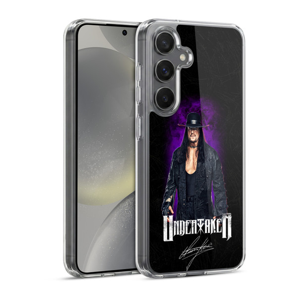 WWE Undertaker Image Soft Gel Case for Samsung Galaxy S24 5G & MagSafe