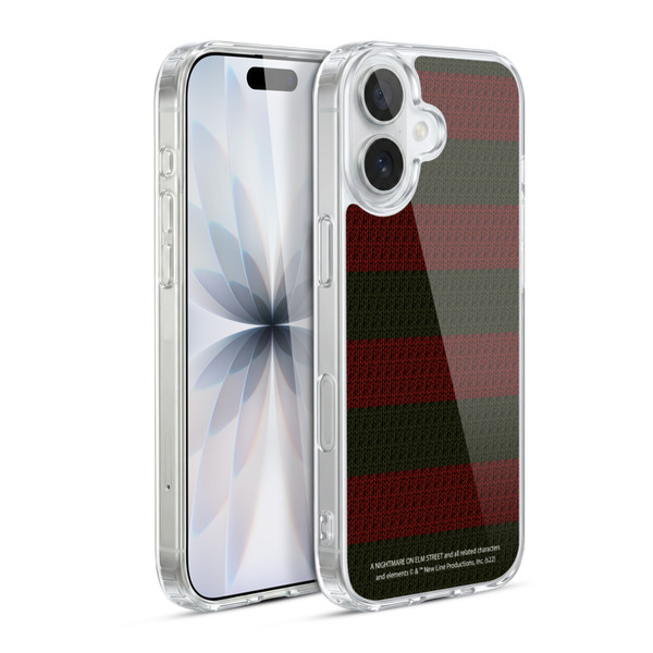 A Nightmare On Elm Street: Freddy's Dead Graphics Sweater Pattern Soft Gel Case for Apple iPhone 17