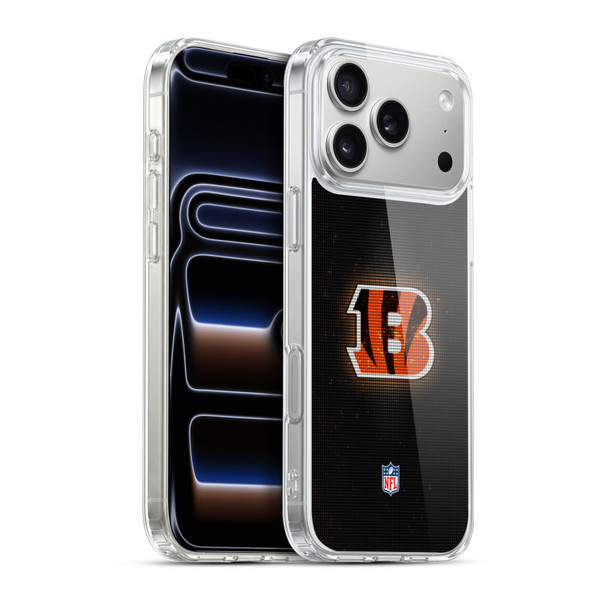NFL Cincinnati Bengals Artwork LED Soft Gel Case for Apple iPhone 17 Pro Max