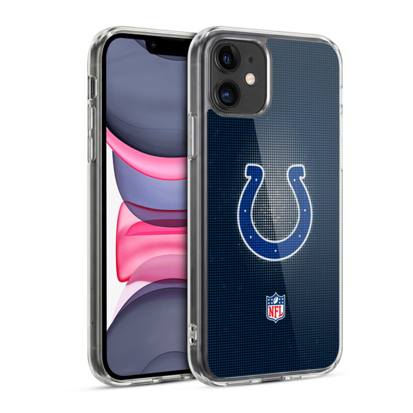 NFL Indianapolis Colts Artwork LED Soft Gel Case for Apple iPhone 11