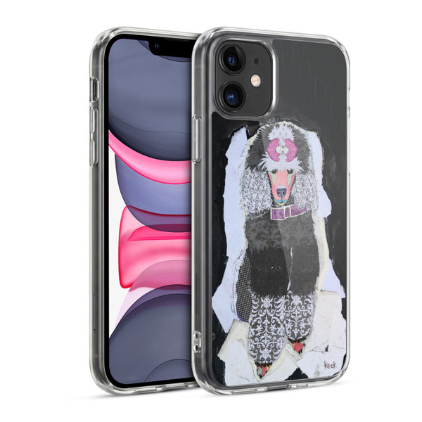 Michel Keck Dogs 4 Poodle Soft Gel Case for Apple iPhone 11