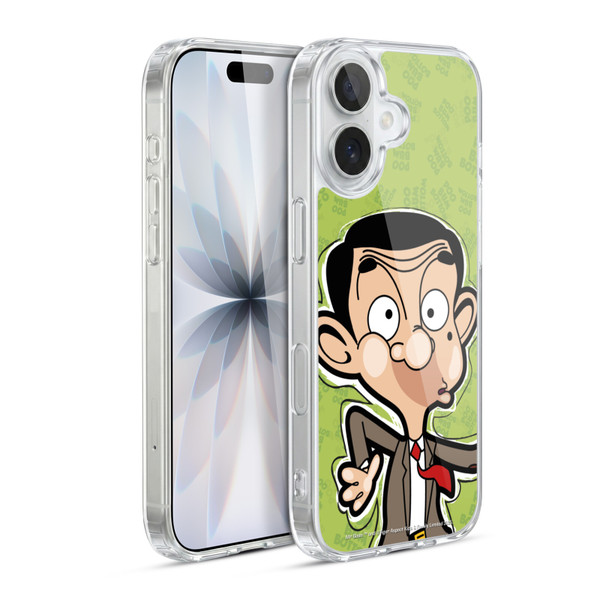 Mr. Bean: The Animated Series Graphic Art Face Soft Gel Case for Apple iPhone 17
