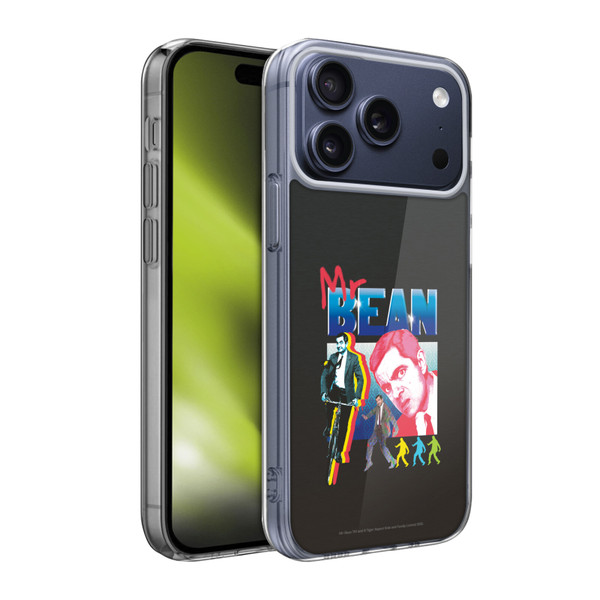 Mr. Bean Graphic Art Bike Soft Gel Case for Apple iPhone 17 Pro Max