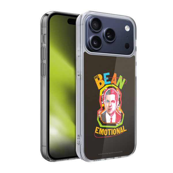 Mr. Bean Graphic Art Bean Emotional Soft Gel Case for Apple iPhone 17 Pro
