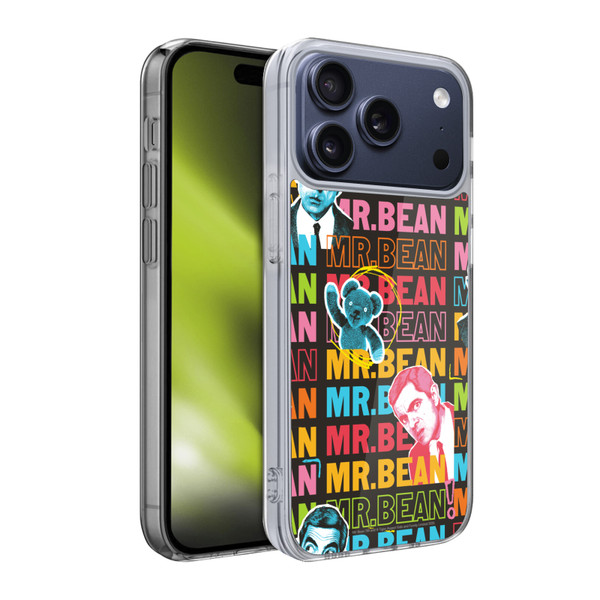 Mr. Bean Graphic Art With Teddy Soft Gel Case for Apple iPhone 17 Pro