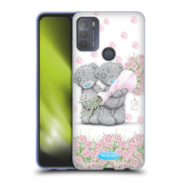 Me To You ALL About Love Pink Roses Soft Gel Case for Motorola Moto G50
