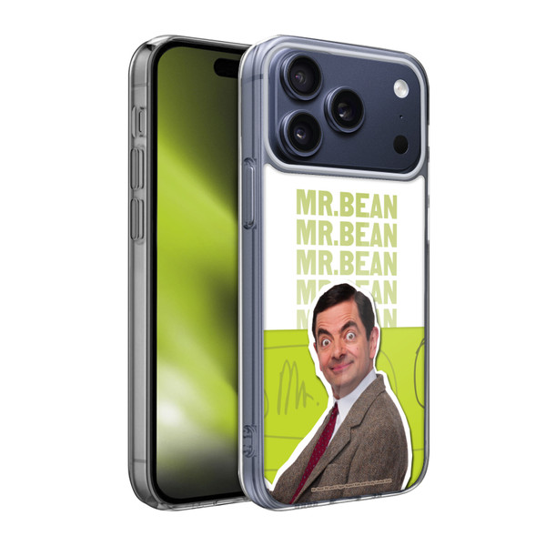 Mr. Bean Key Art Portrait Soft Gel Case for Apple iPhone 17 Pro Max