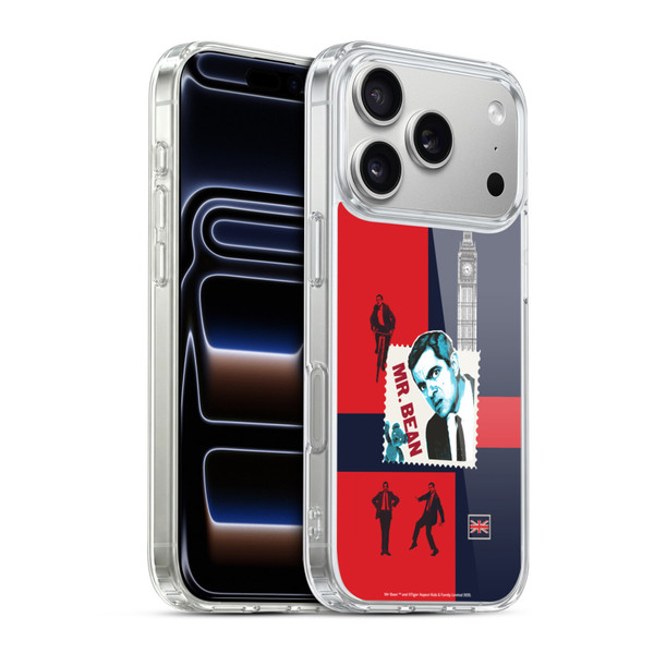 Mr. Bean London Art UK Art Soft Gel Case for Apple iPhone 17 Pro