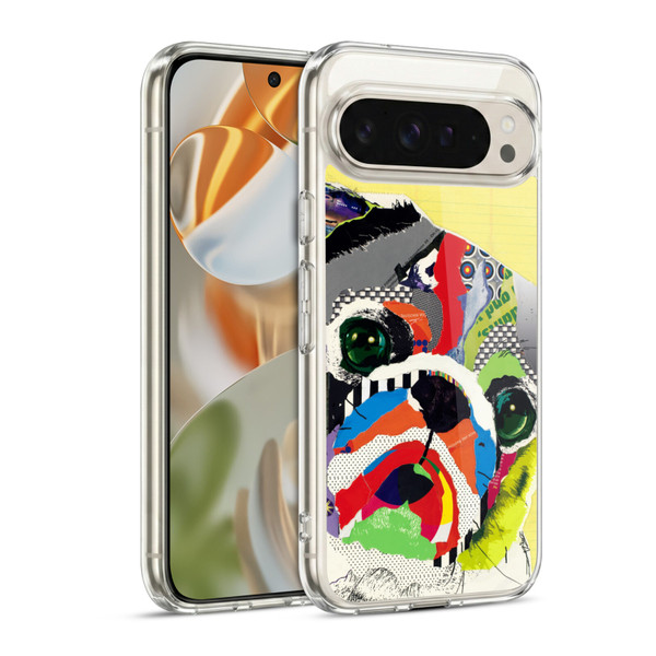 Michel Keck Dogs 4 Pug Soft Gel Case for Google Pixel 9 / Pixel 9 Pro