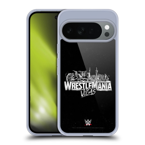 WWE Wrestlemania 42 Key Art Logo Soft Gel Case for Google Pixel 10
